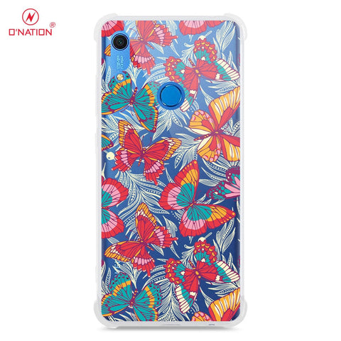 Huawei Y6s 2019 Cover - O'Nation Butterfly Dreams Series - 9 Designs - Clear Phone Case - Soft Silicon Borders