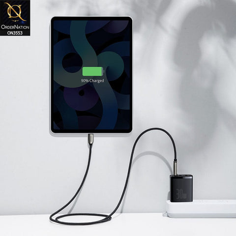 Baseus Compact Quick Charger 2U+C 30W - Black