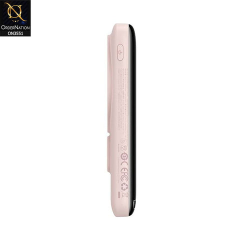 Baseus Magnetic Bracket Wireless 10,000mah Power Bank 20W - Pink