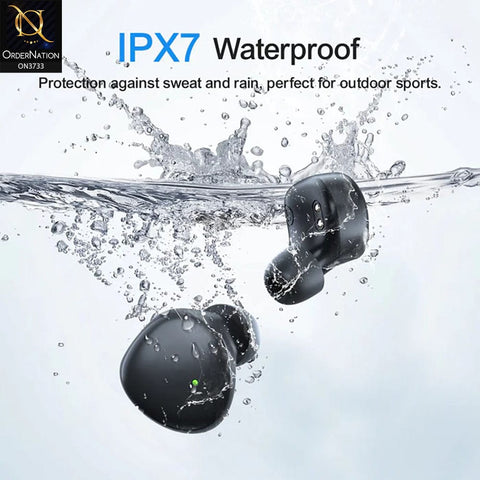 JOYROOM JR-TL1 Pro Waterproof IPX7 True Wireless TWS Bluetooth Earbuds - Black