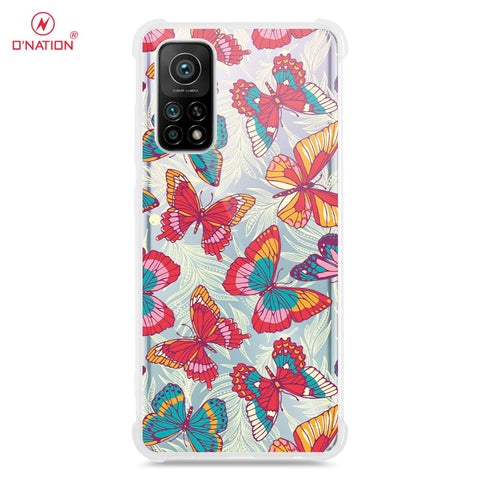 Xiaomi MI 10T Cover - O'Nation Butterfly Dreams Series - 9 Designs - Clear Phone Case - Soft Silicon Borders