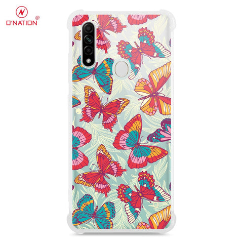 Oppo A31 Cover - O'Nation Butterfly Dreams Series - 9 Designs - Clear Phone Case - Soft Silicon Borders