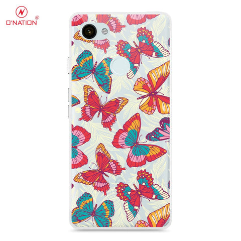 Google Pixel 3a Cover - O'Nation Butterfly Dreams Series - 9 Designs - Clear Phone Case - Soft Silicon Borders