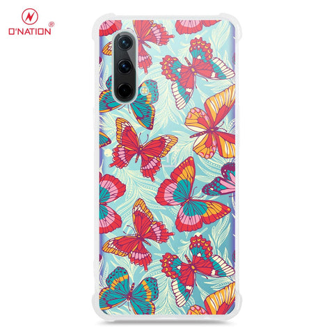 OnePlus Nord CE 5G Cover - O'Nation Butterfly Dreams Series - 9 Designs - Clear Phone Case - Soft Silicon Borders