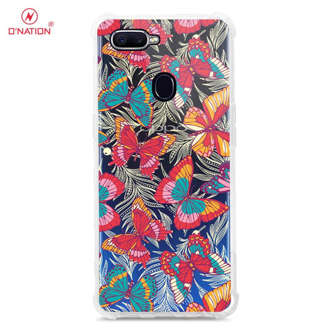 Oppo F9 / F9 Pro Cover - O'Nation Butterfly Dreams Series - 9 Designs - Clear Phone Case - Soft Silicon Borders