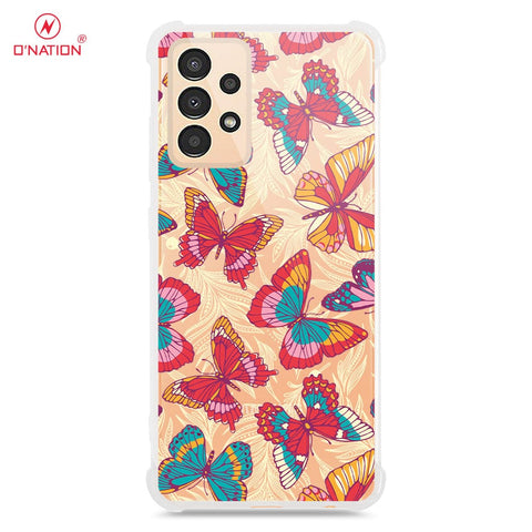 Samsung Galaxy A13 Cover - O'Nation Butterfly Dreams Series - 9 Designs - Clear Phone Case - Soft Silicon Borders