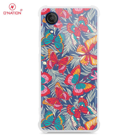 Samsung Galaxy A03 Core Cover - O'Nation Butterfly Dreams Series - 9 Designs - Clear Phone Case - Soft Silicon Borders