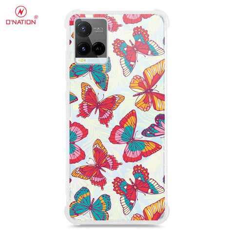 Vivo Y21e Cover - O'Nation Butterfly Dreams Series - 9 Designs - Clear Phone Case - Soft Silicon Borders