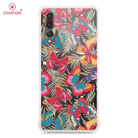 Huawei P20 Pro Cover - O'Nation Butterfly Dreams Series - 9 Designs - Clear Phone Case - Soft Silicon Borders