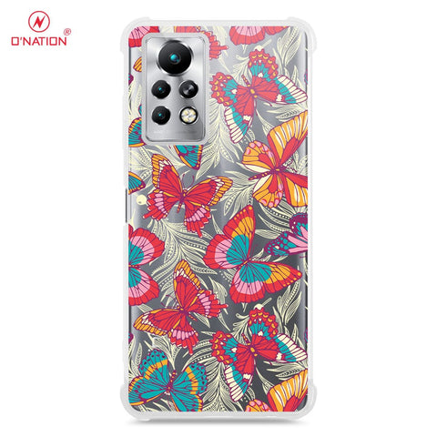 Infinix Note 11 Pro Cover - O'Nation Butterfly Dreams Series - 9 Designs - Clear Phone Case - Soft Silicon Borders