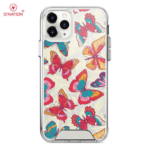 iPhone 11 Pro Max Cover - O'Nation Butterfly Dreams Series - 9 Designs - Clear Phone Case - Soft Silicon Borders