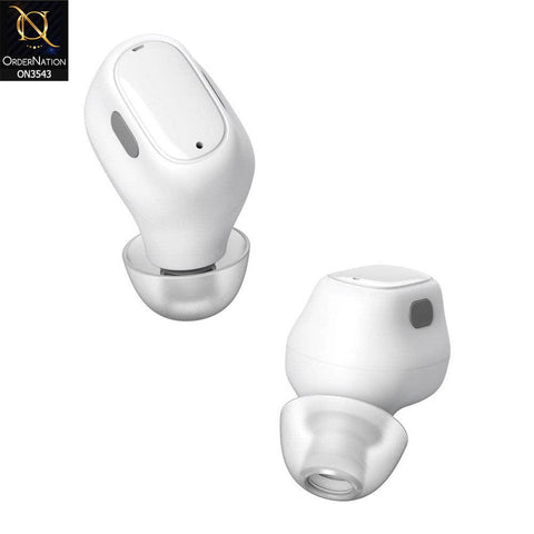 Baseus WM01 TWS Bluetooth 5.0 Headset Earphone - White