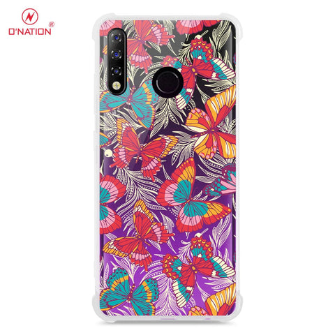 Tecno Spark 4 Cover - O'Nation Butterfly Dreams Series - 9 Designs - Clear Phone Case - Soft Silicon Borders