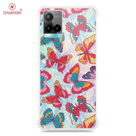 Vivo Y33t Cover - O'Nation Butterfly Dreams Series - 9 Designs - Clear Phone Case - Soft Silicon Borders