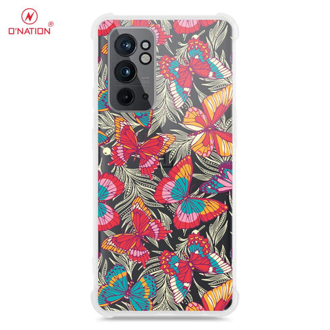 OnePlus 9RT 5G Cover - O'Nation Butterfly Dreams Series - 9 Designs - Clear Phone Case - Soft Silicon Borders