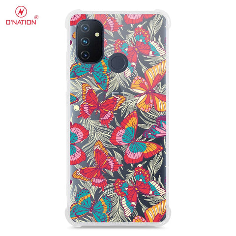 OnePlus Nord N100 Cover - O'Nation Butterfly Dreams Series - 9 Designs - Clear Phone Case - Soft Silicon Borders