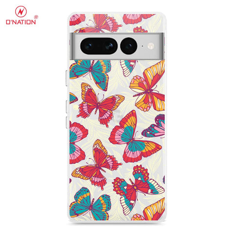 Google Pixel 7 Pro Cover - O'Nation Butterfly Dreams Series - 9 Designs - Clear Phone Case - Soft Silicon Borders