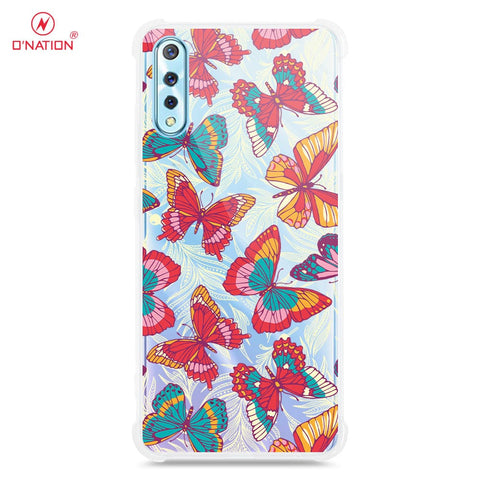 Vivo S1 Cover - O'Nation Butterfly Dreams Series - 9 Designs - Clear Phone Case - Soft Silicon Borders