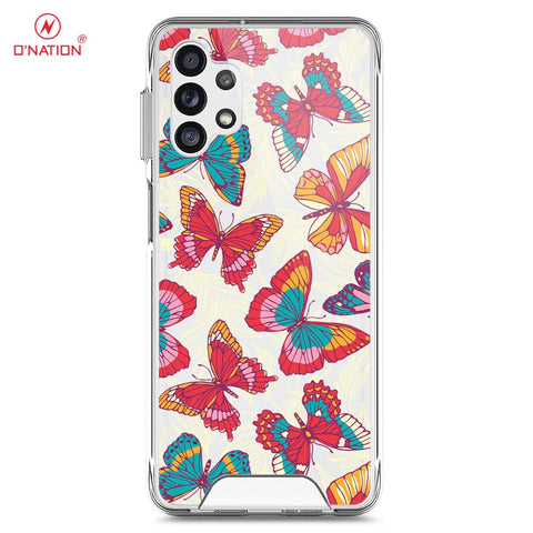 Samsung Galaxy A32 Cover - O'Nation Butterfly Dreams Series - 9 Designs - Clear Phone Case - Soft Silicon Borders