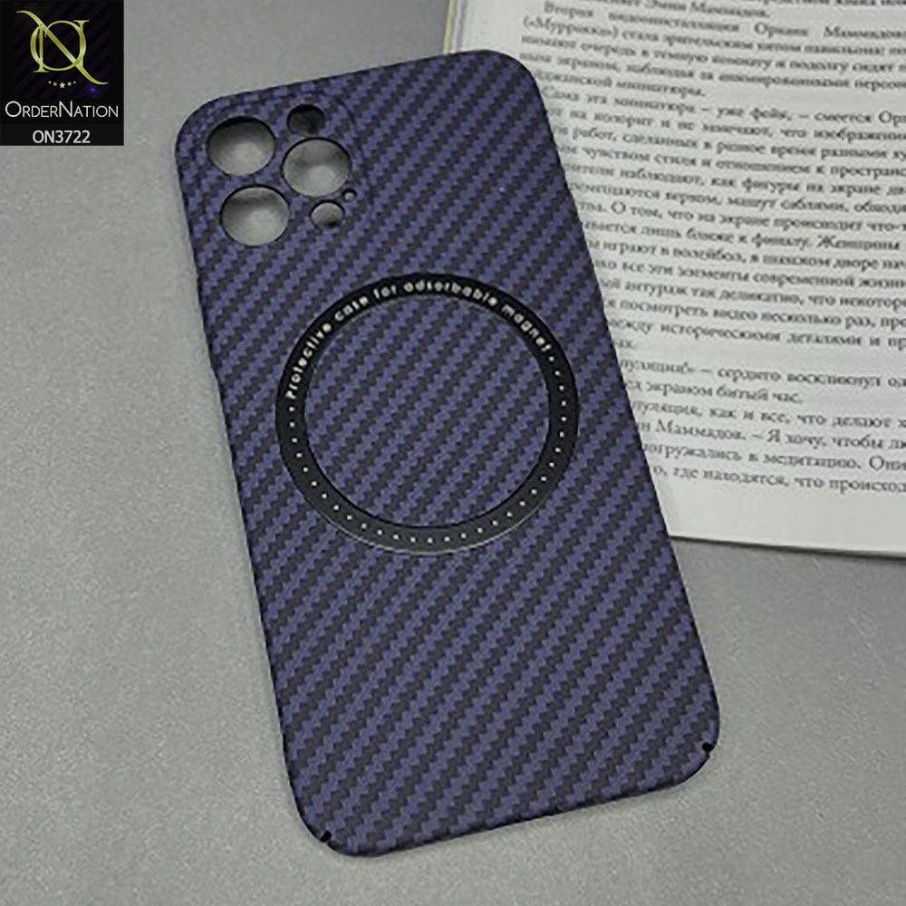 iPhone 14 Pro Cover - Deep Purple  - New Shockproof Slim Hard Shell Case With Wireless Charging Magnatic Sheet Camera Bumper Protective Case