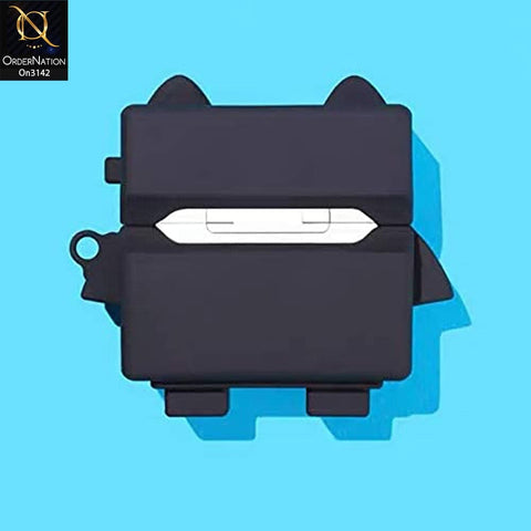 Apple Airpods Pro Cover - Cute Soft Robot Sillicone Airpods Case