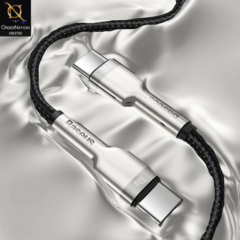 Baseus Cafule Series Metal Data Cable Type-C to Type-C 100W