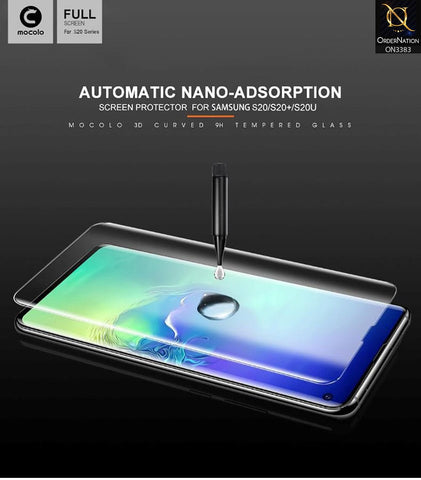 Samsung Galaxy S22 Ultra 5G - UV Liquid Full Glue Tempered Glass Screen Protector