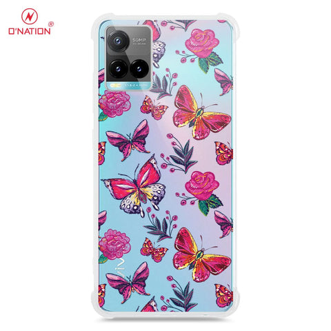 Vivo Y21 Cover - O'Nation Butterfly Dreams Series - 9 Designs - Clear Phone Case - Soft Silicon Borders