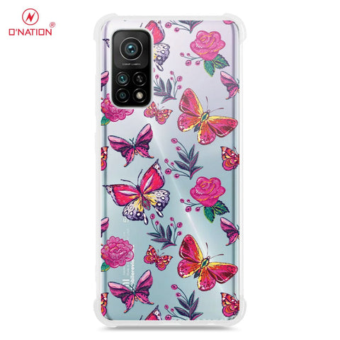 Xiaomi MI 10T Cover - O'Nation Butterfly Dreams Series - 9 Designs - Clear Phone Case - Soft Silicon Borders