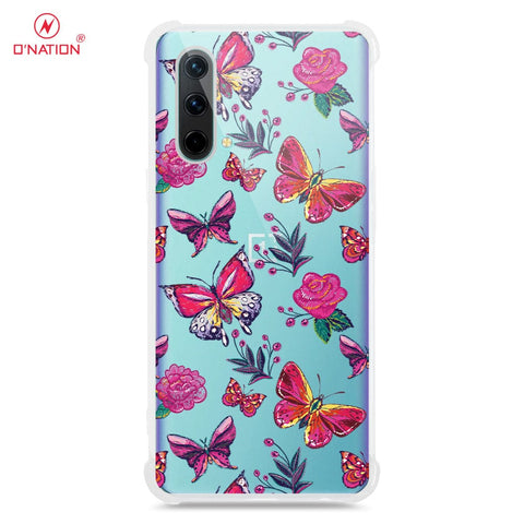 OnePlus Nord CE 5G Cover - O'Nation Butterfly Dreams Series - 9 Designs - Clear Phone Case - Soft Silicon Borders
