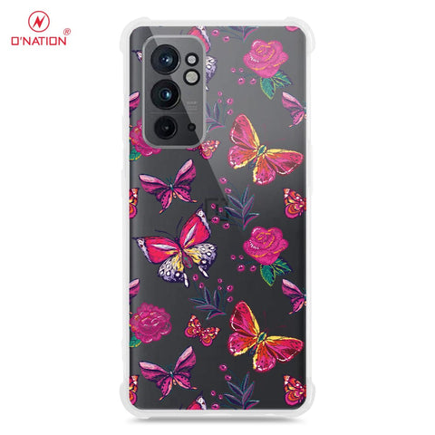 OnePlus 9RT 5G Cover - O'Nation Butterfly Dreams Series - 9 Designs - Clear Phone Case - Soft Silicon Borders