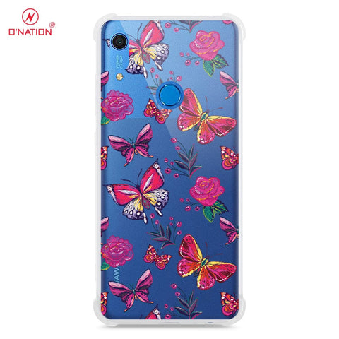 Huawei Y6s 2019 Cover - O'Nation Butterfly Dreams Series - 9 Designs - Clear Phone Case - Soft Silicon Borders