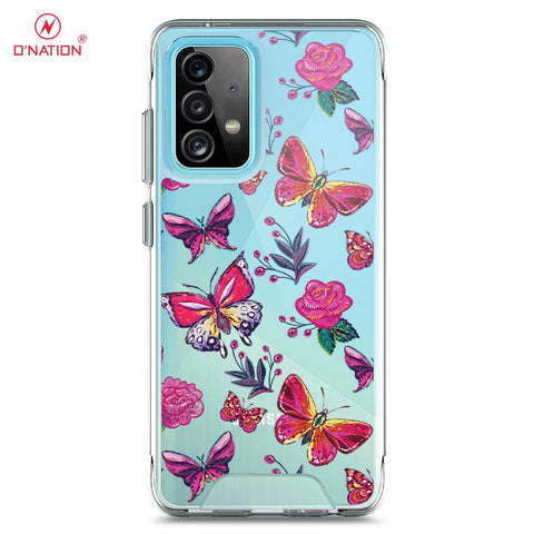 Samsung Galaxy A52s 5G Cover - O'Nation Butterfly Dreams Series - 9 Designs - Clear Phone Case - Soft Silicon Borders