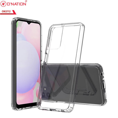 Samsung Galaxy A13 4G Cover  - ONation Crystal Series - Premium Quality Clear Case No Yellowing Back With Smart Shockproof Cushions