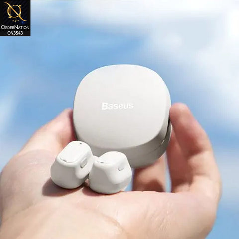 Baseus WM01 TWS Bluetooth 5.0 Headset Earphone - White