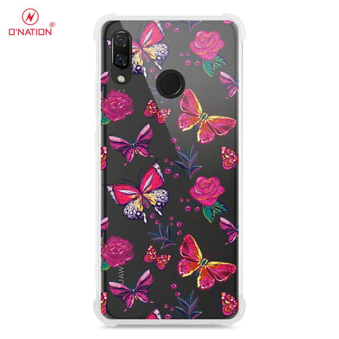 Huawei Nova 3i Cover - O'Nation Butterfly Dreams Series - 9 Designs - Clear Phone Case - Soft Silicon Borders