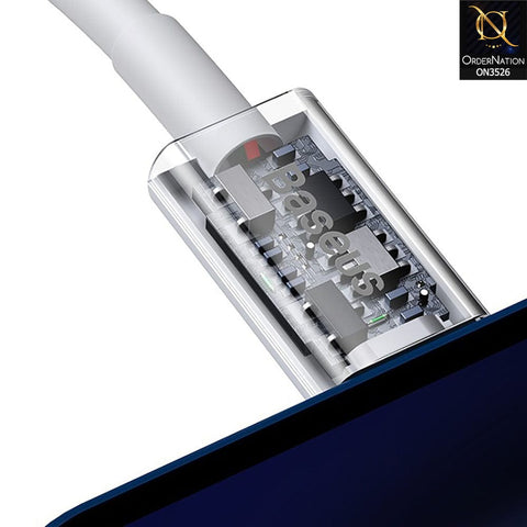 Baseus Superior Series TypeC To iPhone 20W Fast Charging Cable 2m - White