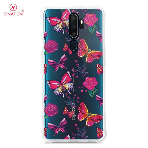 Oppo A5 2020 Cover - O'Nation Butterfly Dreams Series - 9 Designs - Clear Phone Case - Soft Silicon Borders