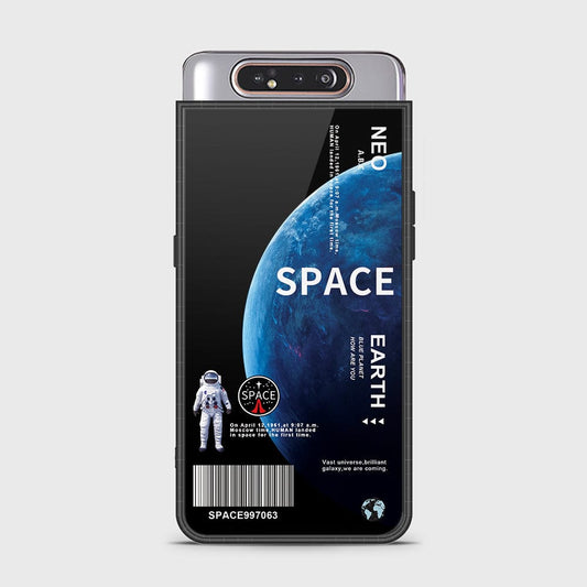Samsung Galaxy A80 Cover - Limitless Series - HQ Ultra Shine Premium Infinity Glass Soft Silicon Borders Case