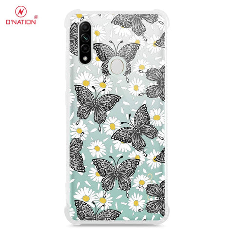 Oppo A31 Cover - O'Nation Butterfly Dreams Series - 9 Designs - Clear Phone Case - Soft Silicon Borders