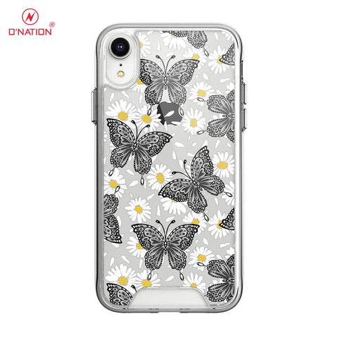 iPhone XR Cover - O'Nation Butterfly Dreams Series - 9 Designs - Clear Phone Case - Soft Silicon Borders U12