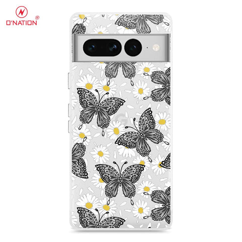 Google Pixel 7 Pro Cover - O'Nation Butterfly Dreams Series - 9 Designs - Clear Phone Case - Soft Silicon Borders