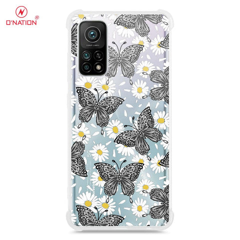 Xiaomi MI 10T Cover - O'Nation Butterfly Dreams Series - 9 Designs - Clear Phone Case - Soft Silicon Borders