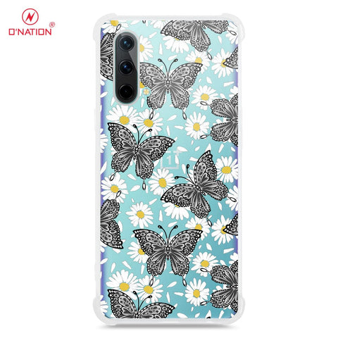 OnePlus Nord CE 5G Cover - O'Nation Butterfly Dreams Series - 9 Designs - Clear Phone Case - Soft Silicon Borders