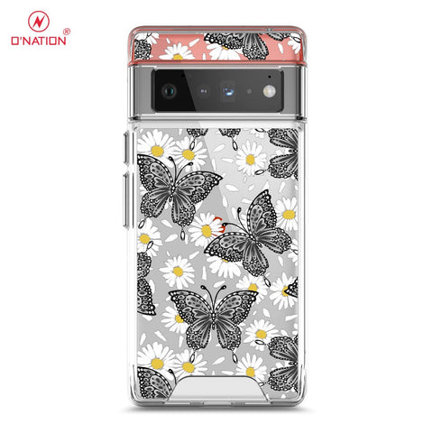 Google Pixel 6 Pro Cover - O'Nation Butterfly Dreams Series - 9 Designs - Clear Phone Case - Soft Silicon Borders