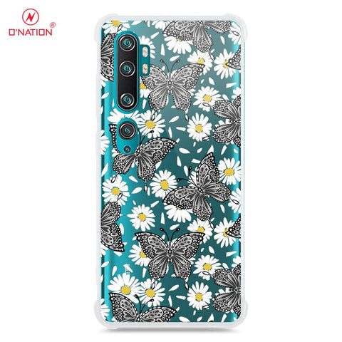 Xiaomi Mi Note 10 Pro Cover - O'Nation Butterfly Dreams Series - 9 Designs - Clear Phone Case - Soft Silicon Borders