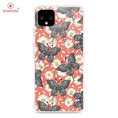 Google Pixel 4 XL Cover - O'Nation Butterfly Dreams Series - 9 Designs - Clear Phone Case - Soft Silicon Borders