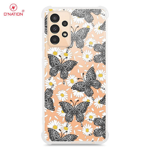 Samsung Galaxy A13 Cover - O'Nation Butterfly Dreams Series - 9 Designs - Clear Phone Case - Soft Silicon Borders