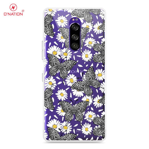 Sony Xperia XZ4 Cover - O'Nation Butterfly Dreams Series - 9 Designs - Clear Phone Case - Soft Silicon Borders