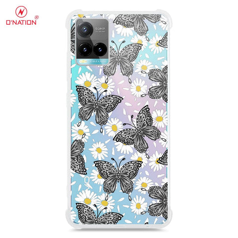 Vivo Y21t Cover - O'Nation Butterfly Dreams Series - 9 Designs - Clear Phone Case - Soft Silicon Borders